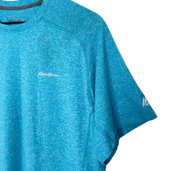 EDDIE BAUER Men's Large Short Sleeve T-Shirt Freedry Casual Performance Tee - Picture 8 of 9